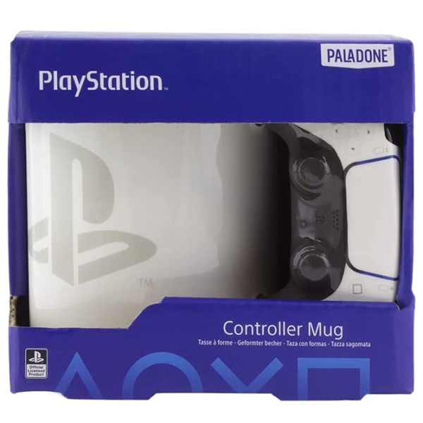 Cană Paladone PlayStation Shaped Mug White 480 ml photo 5