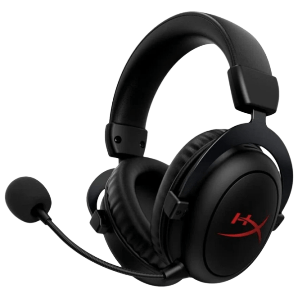 Наушники HyperX Cloud Core Черный Беспроводные/ Игровой/ Вкладыши photo 1