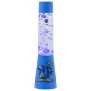 Lampă de masă fan Paladone Glitter Lava Lamp Blue Rețea