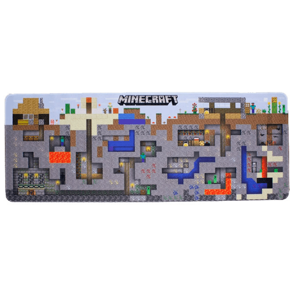 Коврик для мышки Paladone Minecraft World Серый  photo 1