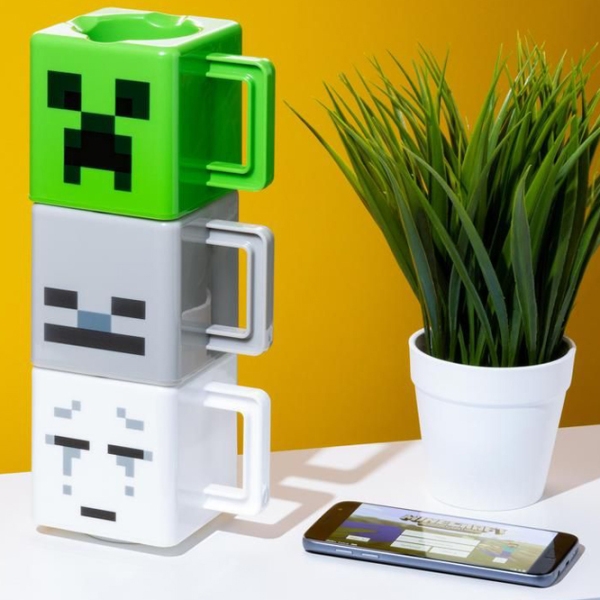 Set de căni Paladone Minecraft Minecraft Multicolor 250 ml photo 3