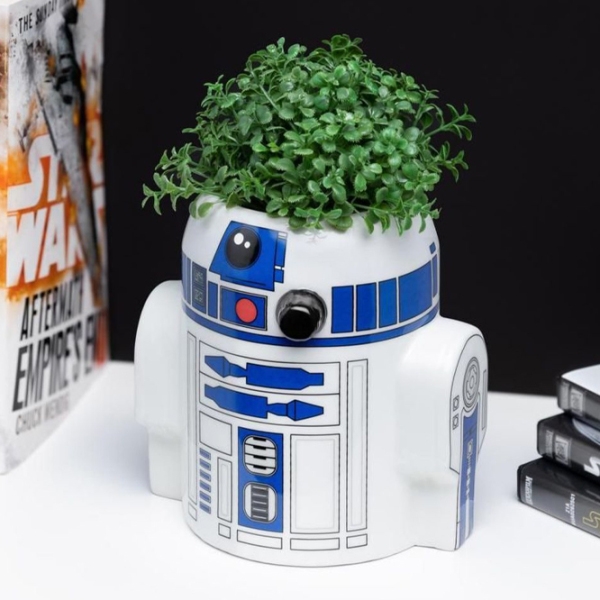 Figurină cu suport pentru flori Paladone Star Wars R2D2  / White photo 2