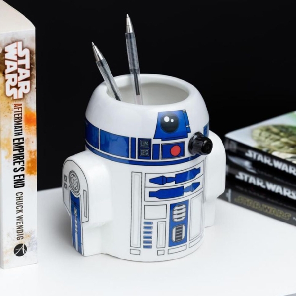 Figurină cu suport pentru flori Paladone Star Wars R2D2  / White photo 3