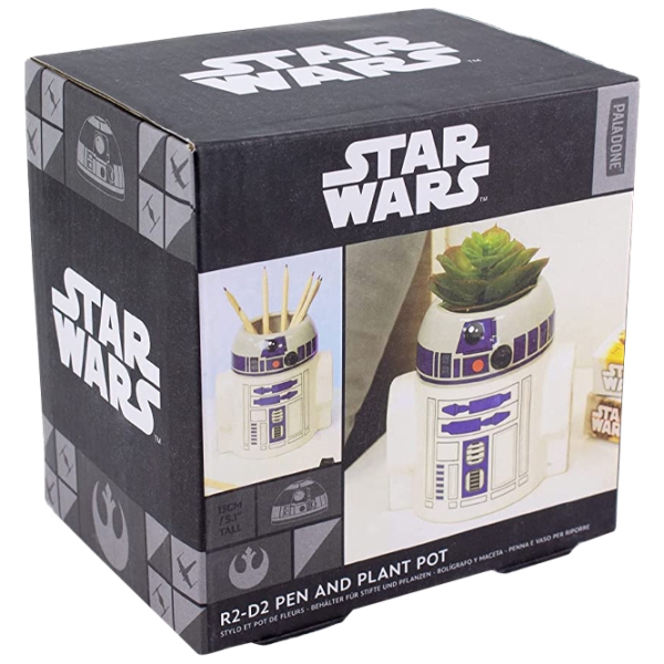 Figurină cu suport pentru flori Paladone Star Wars R2D2  / White photo 5
