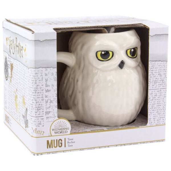 Cană Paladone Harry Potter Hedwig White 300 ml photo 4