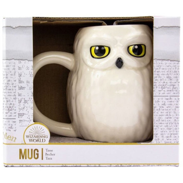 Cană Paladone Harry Potter Hedwig White 300 ml photo 5