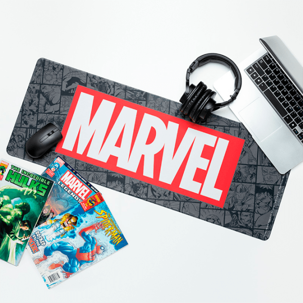 Коврик для мышки Paladone Marvel Logo Черный  photo 3