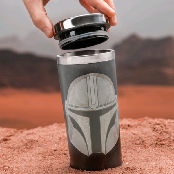 Cană termo Paladone Star Wars The Mandalorian Black 450 ml photo 4