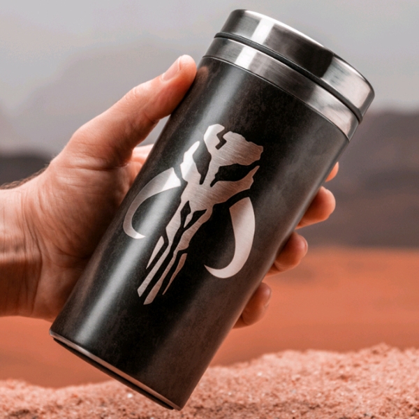 Cană termo Paladone Star Wars The Mandalorian Black 450 ml photo 6