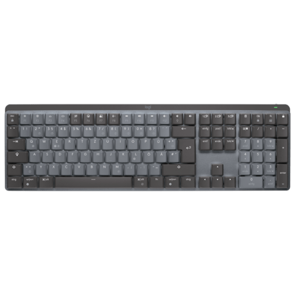 Клавиатура Logitech MX Mechanical Tactile Quiet Серый Для дома и офиса, Беспроводные photo 1