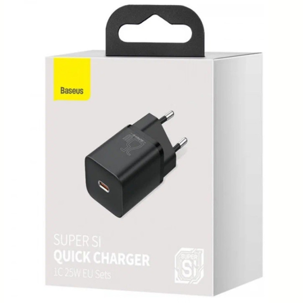 Încărcător de rețea Baseus CCSP020101 (25 W) Black 3 A / Black photo 7