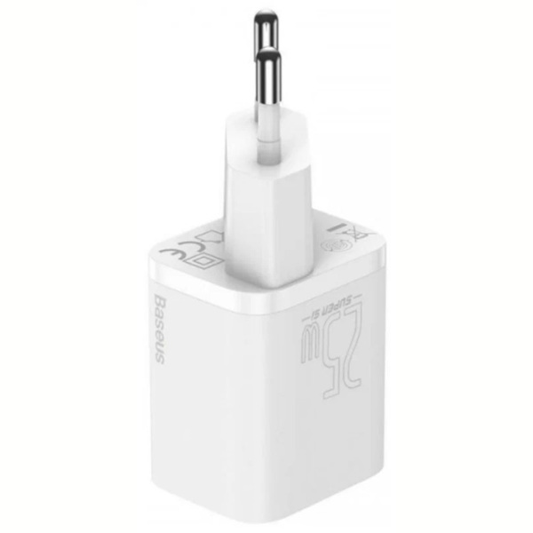 Încărcător de rețea Baseus CCSP020101 (25 W) White 3 A / White photo 3
