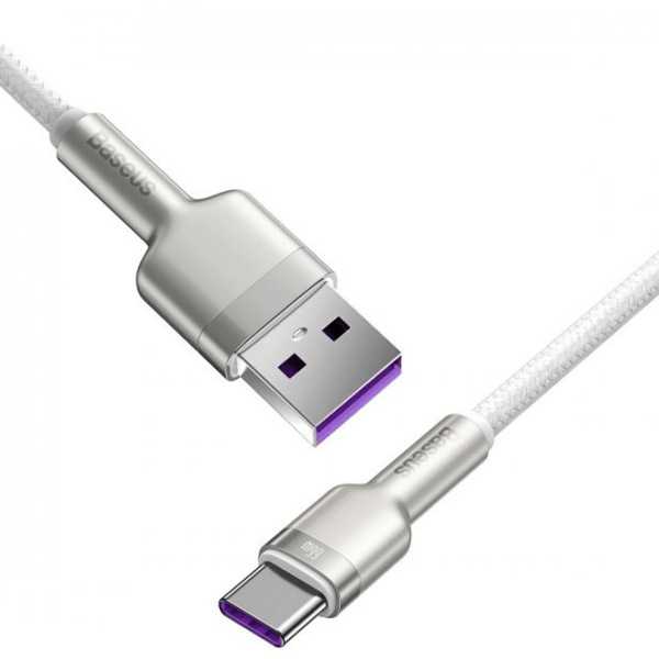 Кабель для телефона Baseus CAKF000202 USB Type-A/ USB Type-C Белый  photo 2