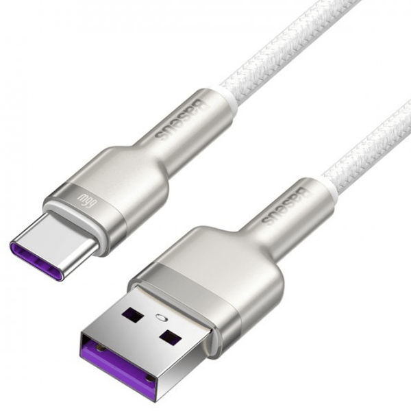 Кабель для телефона Baseus CAKF000202 USB Type-A/ USB Type-C Белый  photo 4