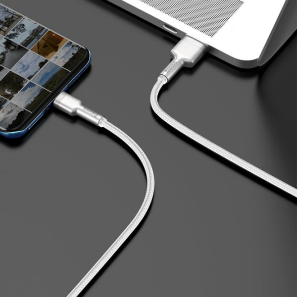 Кабель для телефона Baseus CAKF000202 USB Type-A/ USB Type-C Белый  photo 6