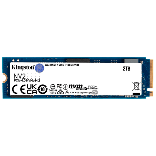 SSD Kingston NV2 M.2 2280 2 ТБ Скорость чтения: 3500 MБ/ с,
Скорость записи: 2800 МБ/ с photo 1