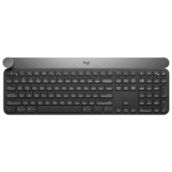 Клавиатура Logitech CRAFT Черный Для дома и офиса, Беспроводные photo 1