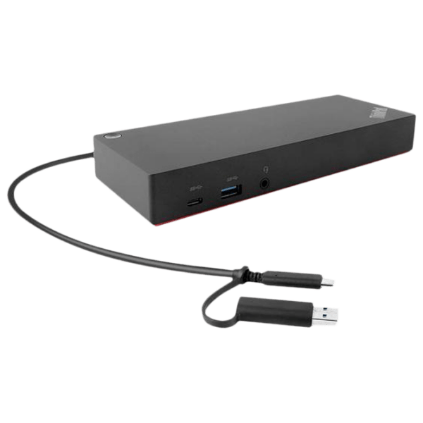 Адаптер Lenovo 40AF0135US Черный USB Type-C photo 1
