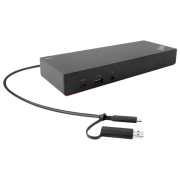 Адаптер Lenovo 40AF0135US Черный USB Type-C