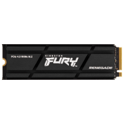 SSD Kingston FURY Renegade Heatsink M.2 NVMe 1 ТБ Скорость чтения: 7300 МБ/ с,
Скорость записи: 6000 МБ/ с
