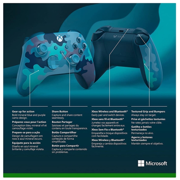 Геймпад Microsoft Xbox Series Mineral Беспроводные / 12 buttons photo 6