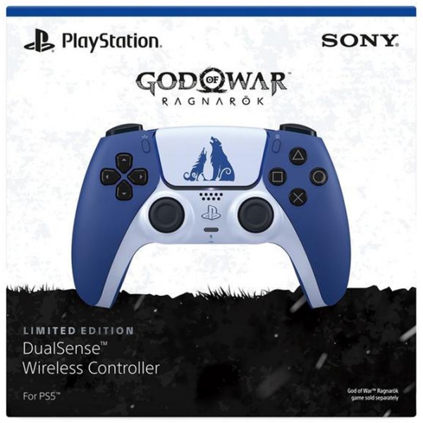 Gamepad Sony DualSense God Of War Blue Fără fir / 15 buttons photo 6