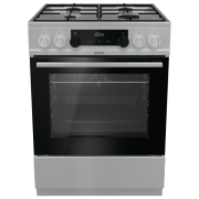 Aragaz Gorenje K 634 X Inox Tipul plitei: Pe gaz, 71 l, Tipul cuptorului: Electric