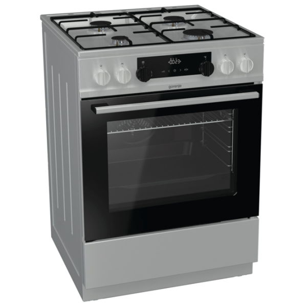 Aragaz Gorenje K 634 X Inox Tipul plitei: Pe gaz, 71 l, Tipul cuptorului: Electric photo 2