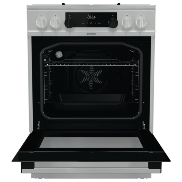 Aragaz Gorenje K 634 X Inox Tipul plitei: Pe gaz, 71 l, Tipul cuptorului: Electric photo 5