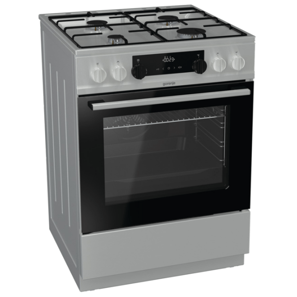 Aragaz Gorenje KS 635 X Inox Tipul plitei: Pe gaz, 71 l, Tipul cuptorului: Electric photo 2
