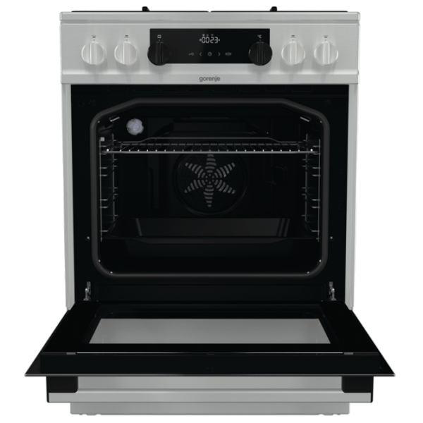 Aragaz Gorenje KS 635 X Inox Tipul plitei: Pe gaz, 71 l, Tipul cuptorului: Electric photo 5