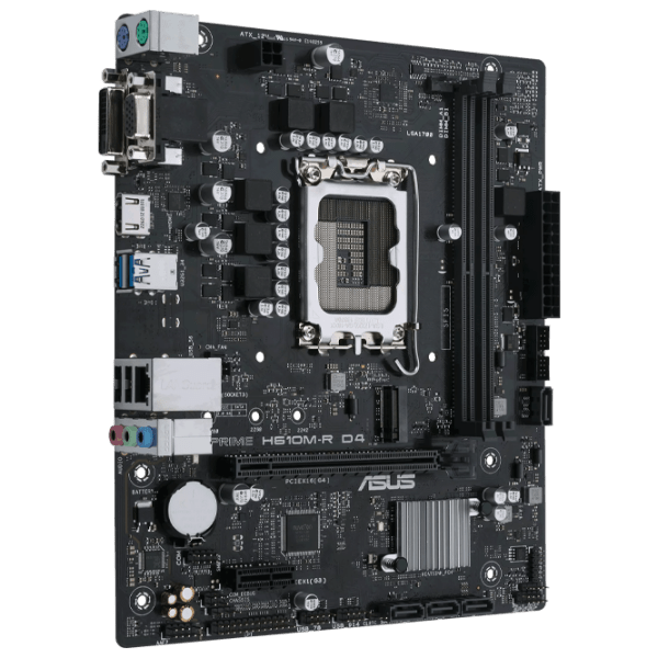 Материнская плата Asus PRIME H610M-R D4-SI mATX  photo 2
