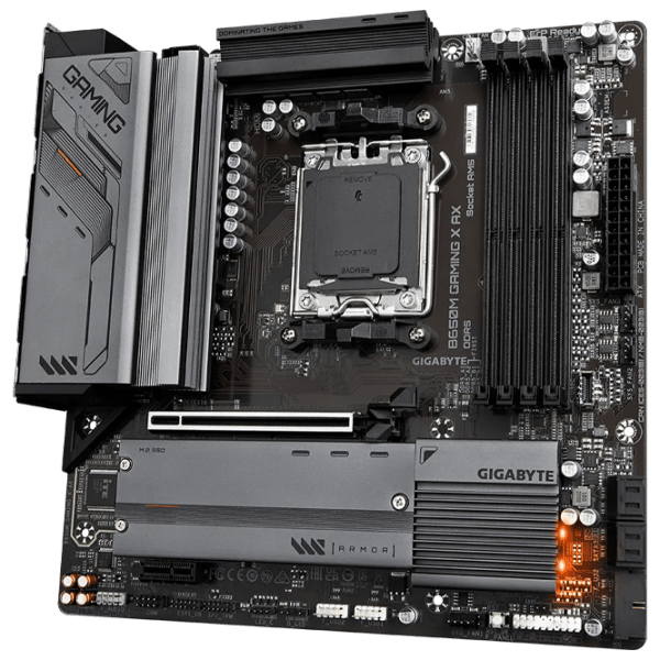 Placă de bază Gigabyte B650M GAMING X AX mATX  photo 2