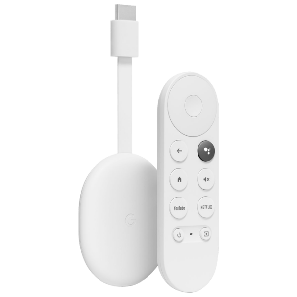 TV приставка Google Chromecast с Google ТВ 4К White закажи в