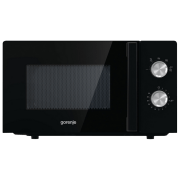 Cuptor cu microunde Gorenje MO17E1BH Black Solo, 17 l, 700 W
