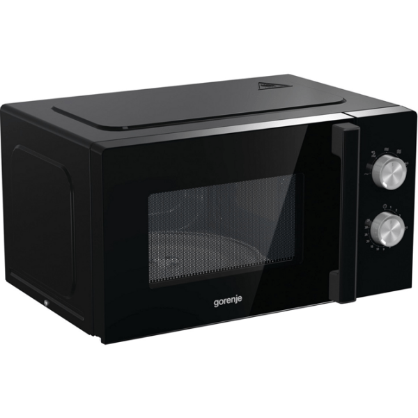 Cuptor cu microunde Gorenje MO17E1BH Black Solo, 17 l, 700 W photo 3