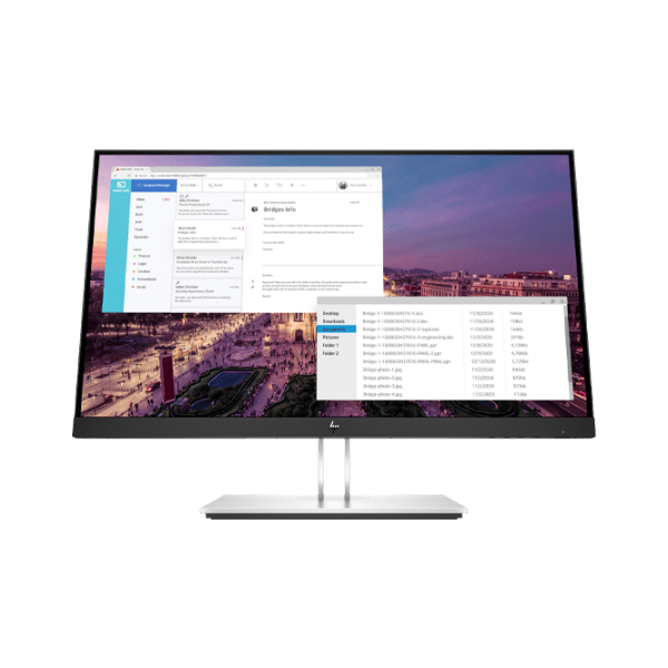 Monitor HP EliteDisplay E23 G4 Black 23" Full HD IPS LED photo 1