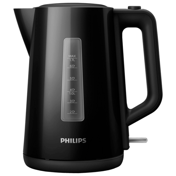 Ceainic electric Philips HD9318/ 20 Black 2200 W, 1.7 l, Material interior: Plastic photo 1
