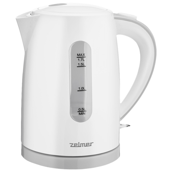 Ceainic electric ZELMER ZCK7616S White 2200 W, 1.7 l, Material interior: Plastic photo 1