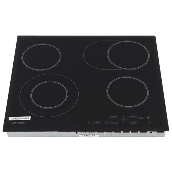 Plită încorporabilă electrică Samsung NZ64T3516QK/ WT Black Vitroceramică, 7000 W, Hi-light photo 2