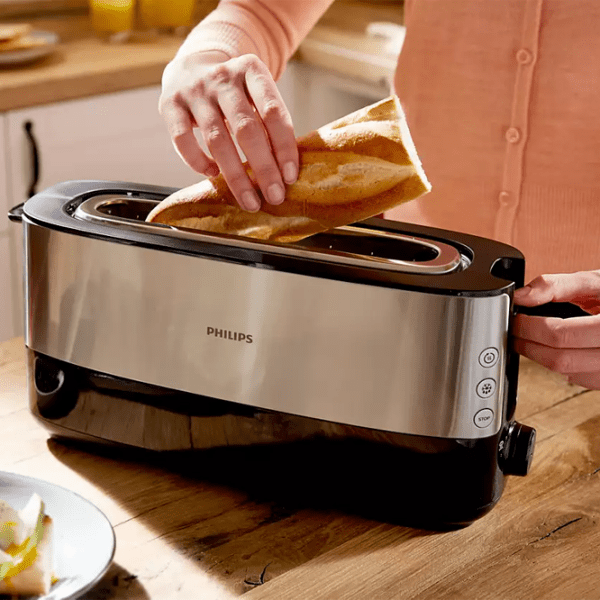 Toster Philips HD2692/ 90 Inox 950&nbsp;W, Numărul de grade de prăjire: 8 photo 5
