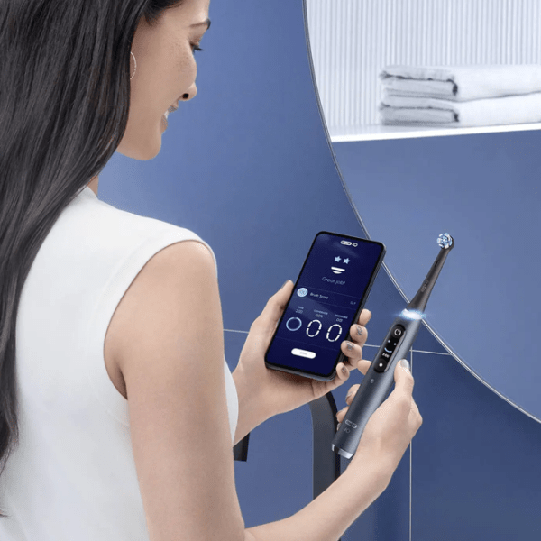 Зубная электрощетка Braun iO9 Duo Черный  photo 4