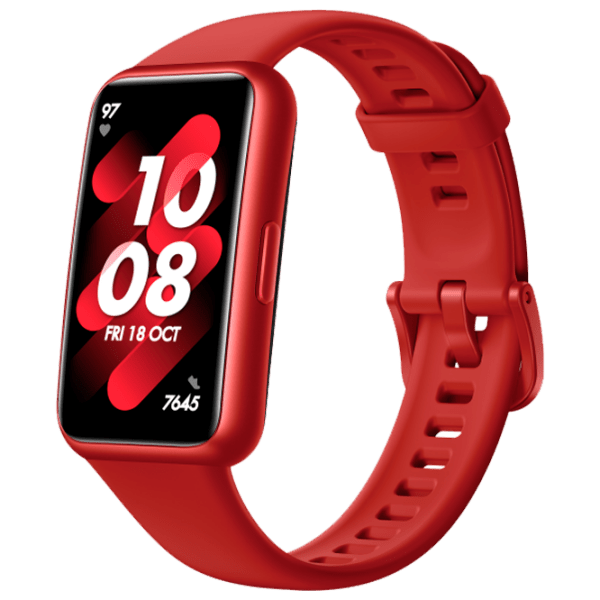 Фитнес-браслет Huawei Band 7 Flame Red 1.47", 194 x 368, AMOLED photo 1