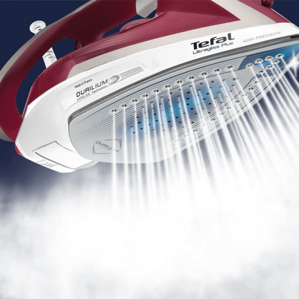 Утюг Tefal FV6810E0 Красный 2800 Вт, 50 г/мин, 0.27 л, Металл photo 5