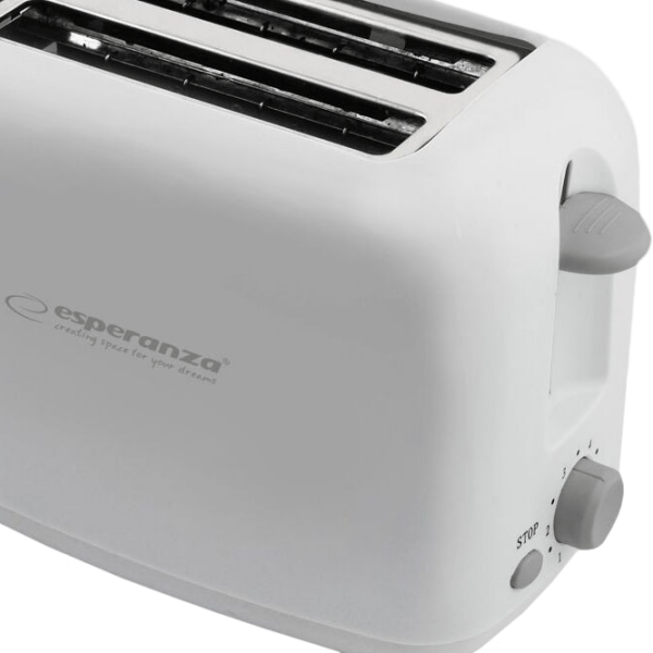 Toster Esperanza EKT002 White 600 W, Numărul de grade de prăjire: 6 photo 2