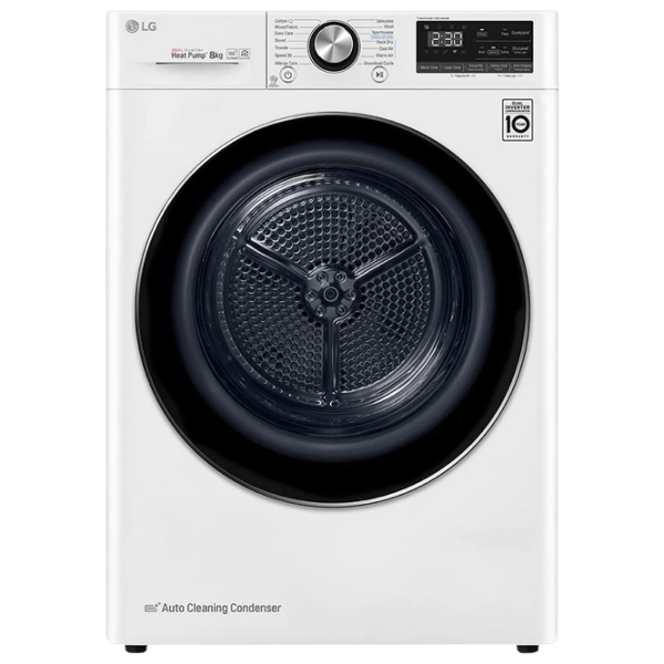 Mașină de uscat rufe LG RC80V9AV3Q White 8 kg, A+++ photo 1
