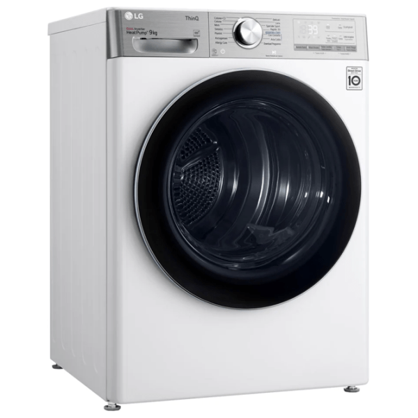 Mașină de uscat rufe LG RH90V9AV2QR White 9 kg, A+++ photo 2