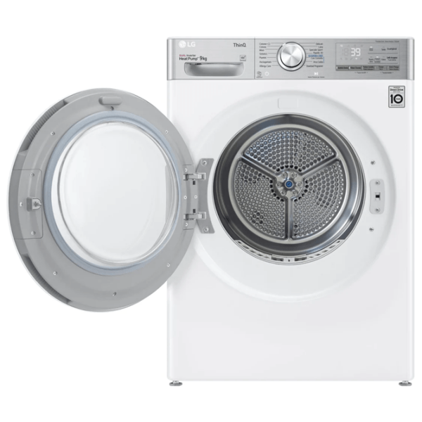 Mașină de uscat rufe LG RH90V9AV2QR White 9 kg, A+++ photo 5