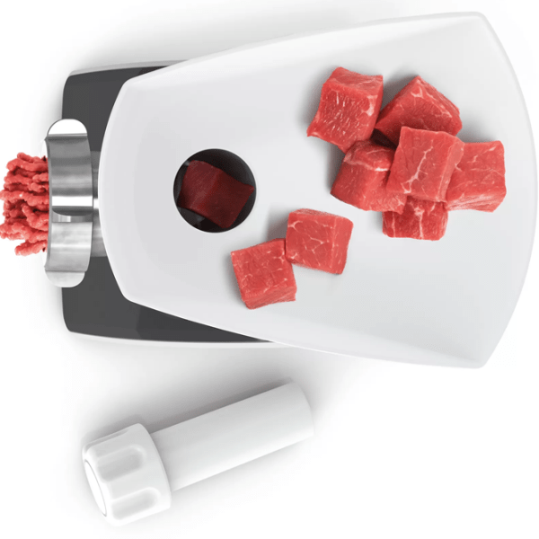 Mașină de tocat carne Bosch MFW3640A White 500 W/ 1600 W, 1.9 kg/ min photo 3