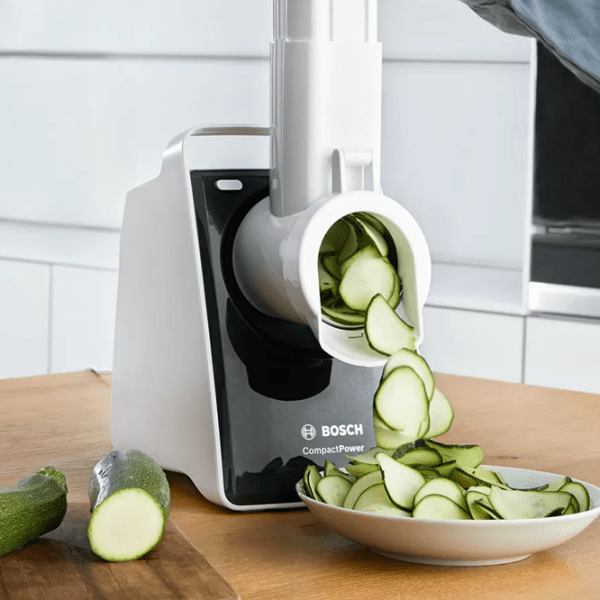 Mașină de tocat carne Bosch MFW3640A White 500 W/ 1600 W, 1.9 kg/ min photo 6